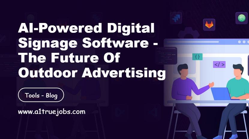 AI-Powered Digital Signage Software