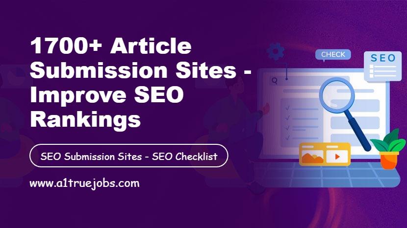 Article Submission Sites