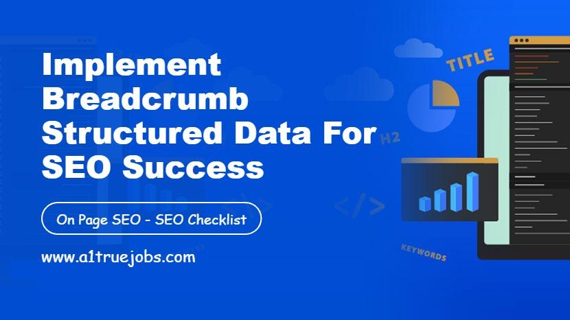 Breadcrumb Structured Data