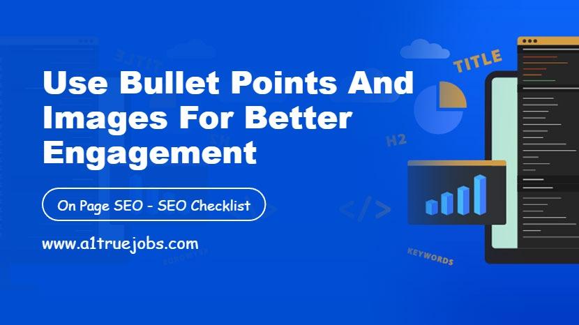 Bullet Points and Images