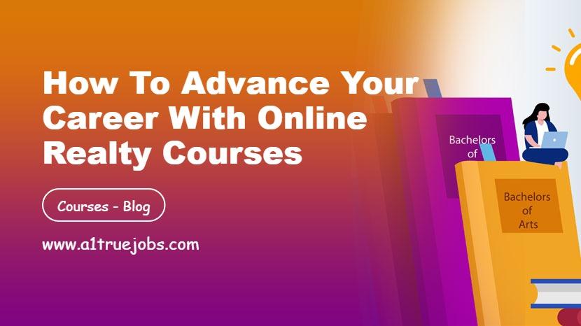 Career with Online Realty Courses
