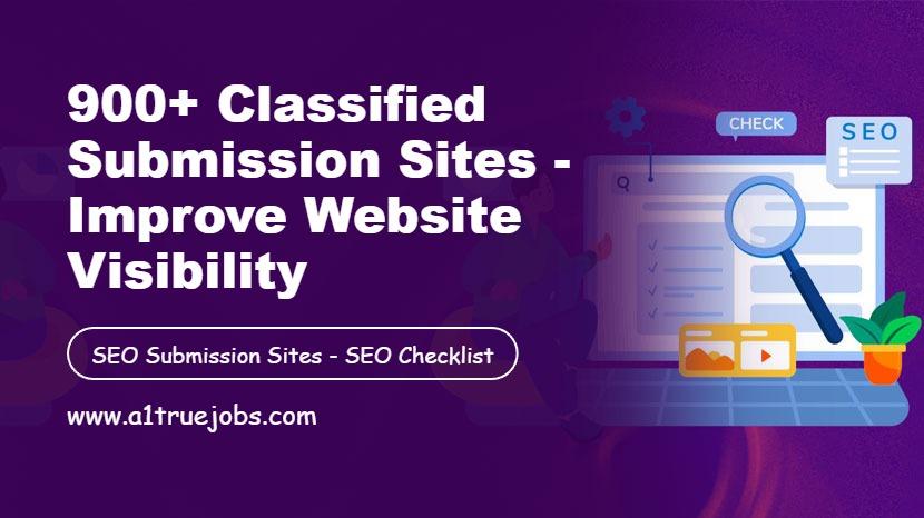 Classified Submission Sites