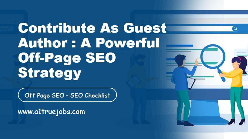 Contribute as Guest Author