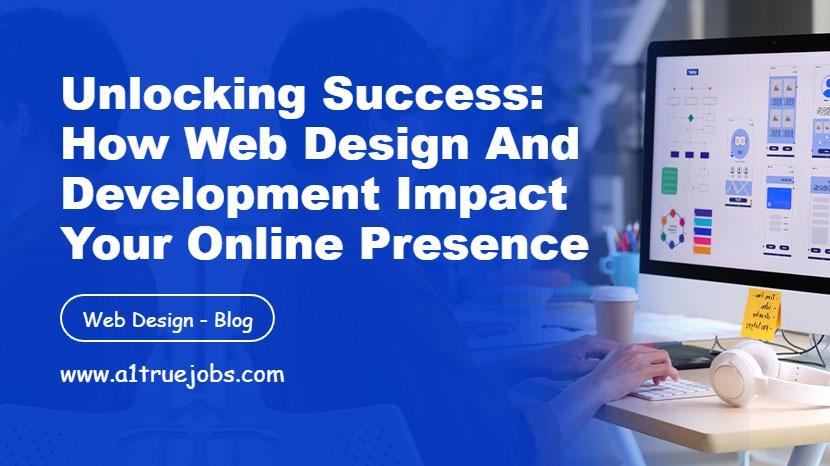 Design and Development Impact Your Online Presence