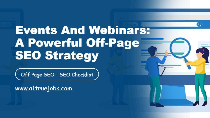 Events and Webinars