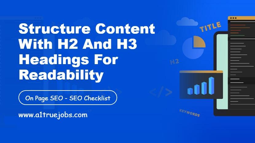 H2 and H3 Headings