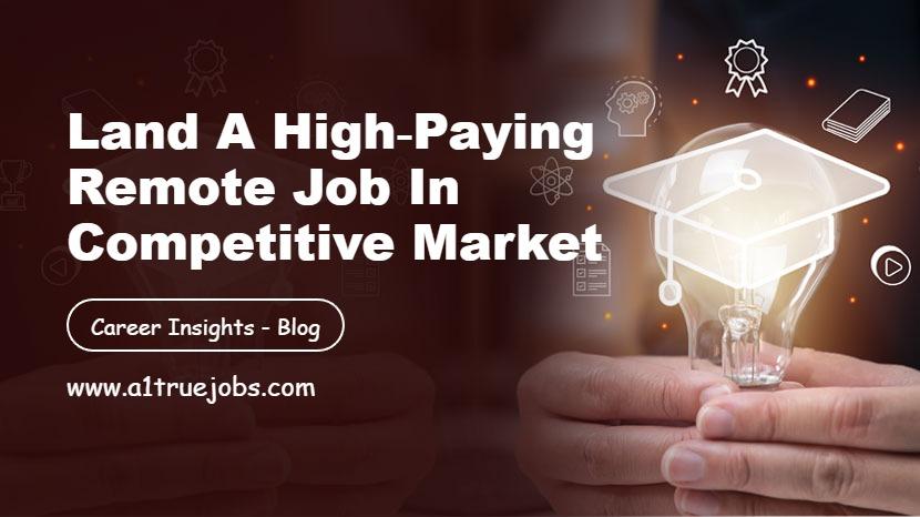 High Paying Remote Job