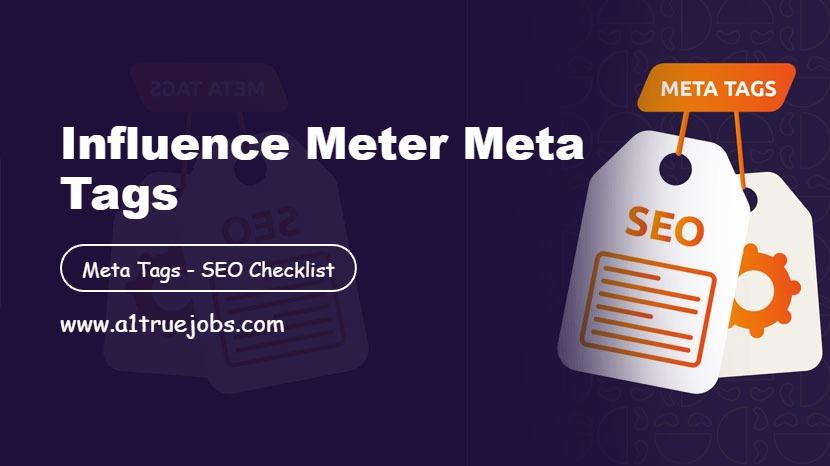 Influence Meter Meta Tags