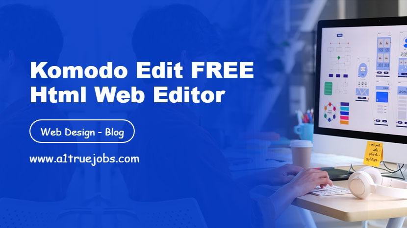 Komodo Edit HTML Editor