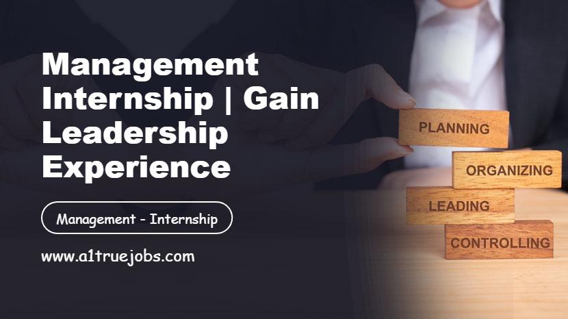 Management Internship