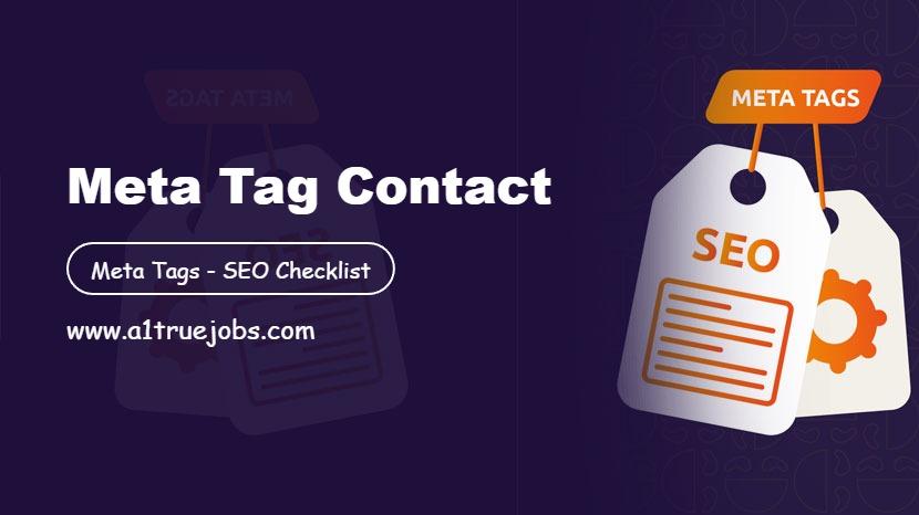 Meta Tag Contact
