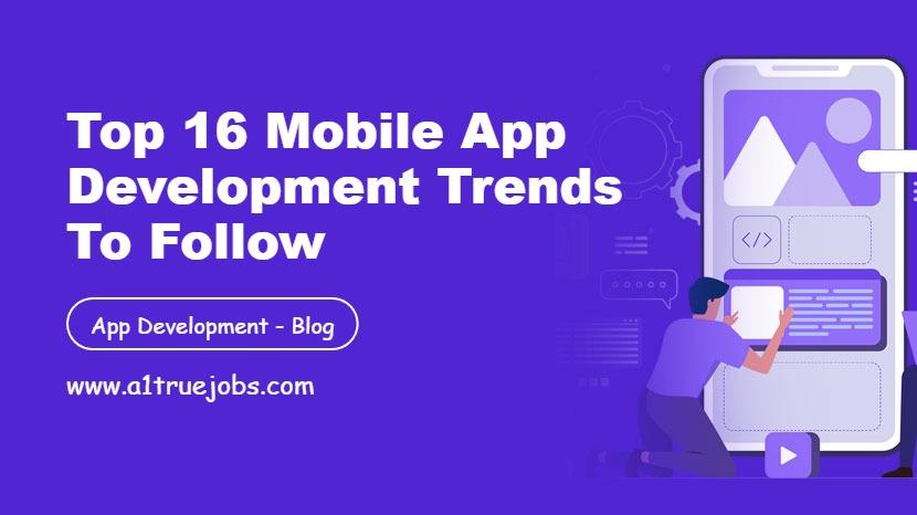 Mobile App Development Trends