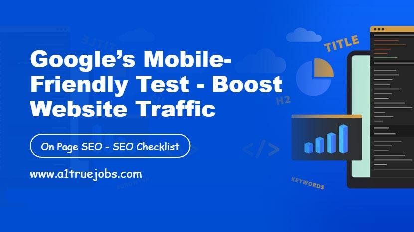 Mobile Friendly Test
