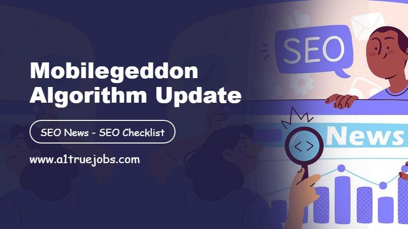 Mobilegeddon Algorithm Update