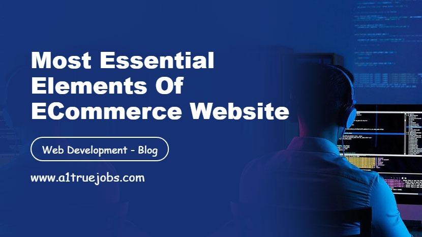 Most Essential Elements of eCommerce Website