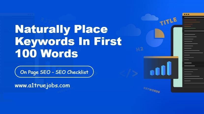 Naturally Place Keywords
