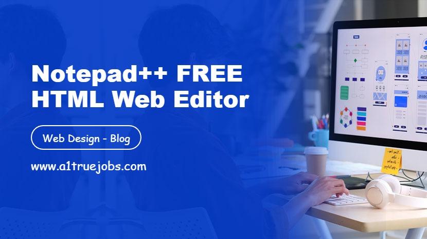 Notepad++ HTML Editor