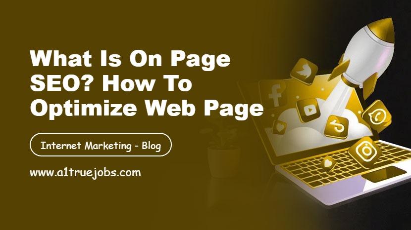 On Page SEO