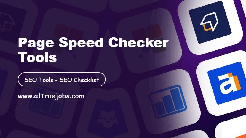Page Speed Checker Tools