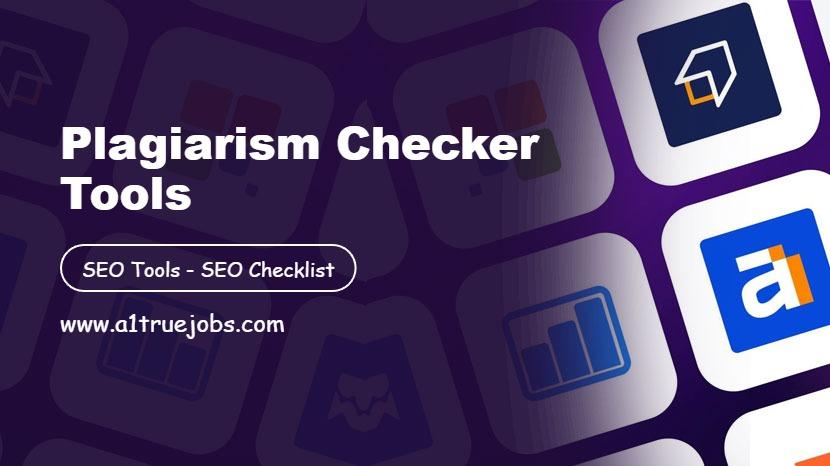 Plagiarism Checker Tools