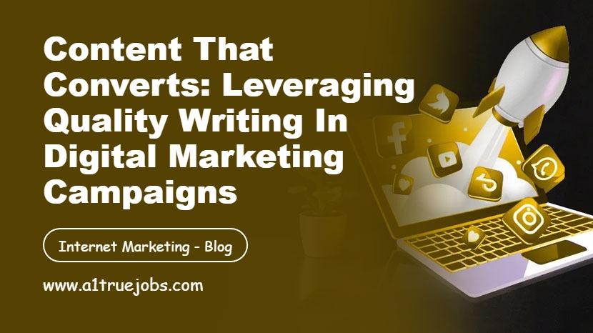 Quality Writing in Digital Marketing