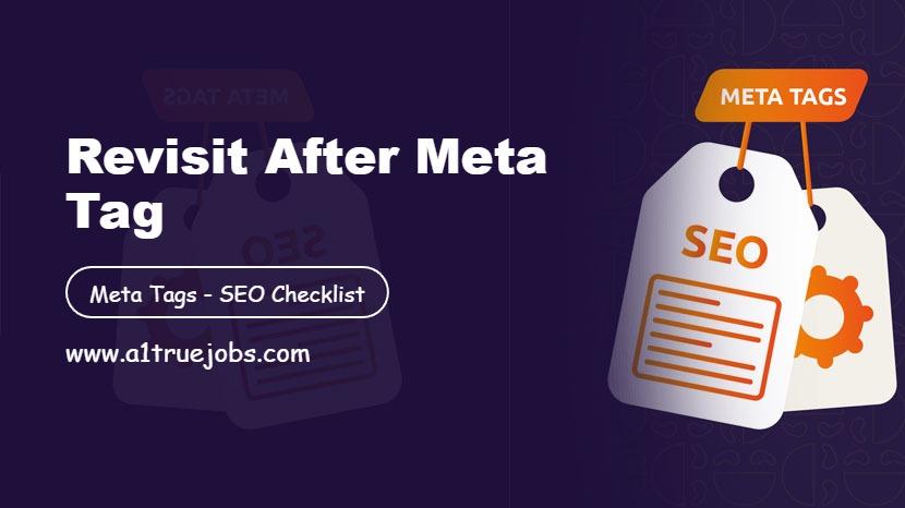 Revisit After Meta Tag