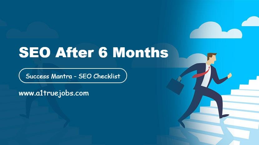 SEO After 6 Months