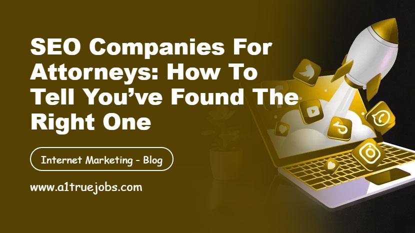 SEO Companies for Attorneys