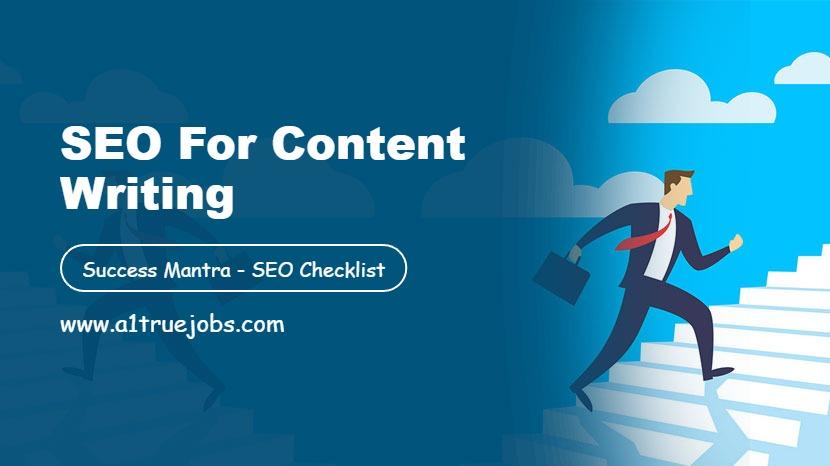 SEO for Content Writing