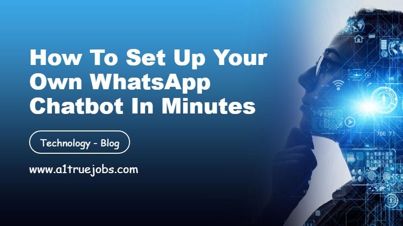 Set Up Your Own WhatsApp Chatbot
