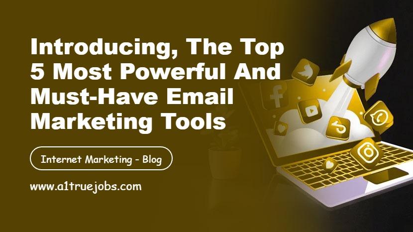 Top 5 Email Marketing Tools