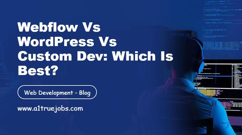 Webflow vs WordPress