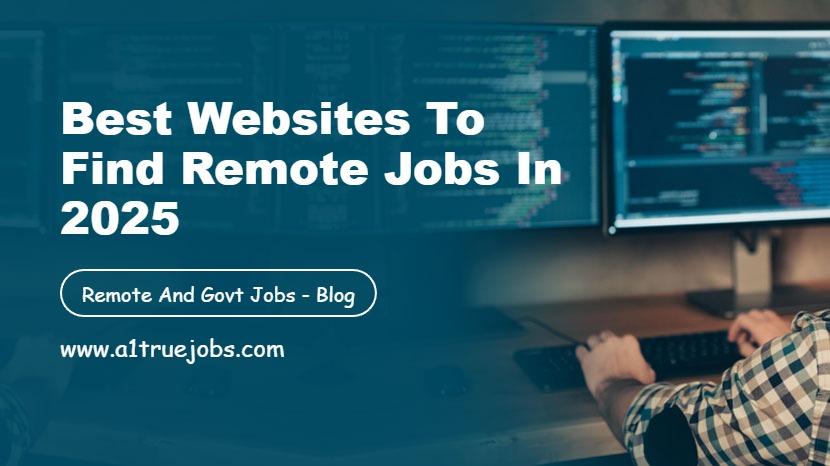 Best Websites to Find Remote Jobs in 2025