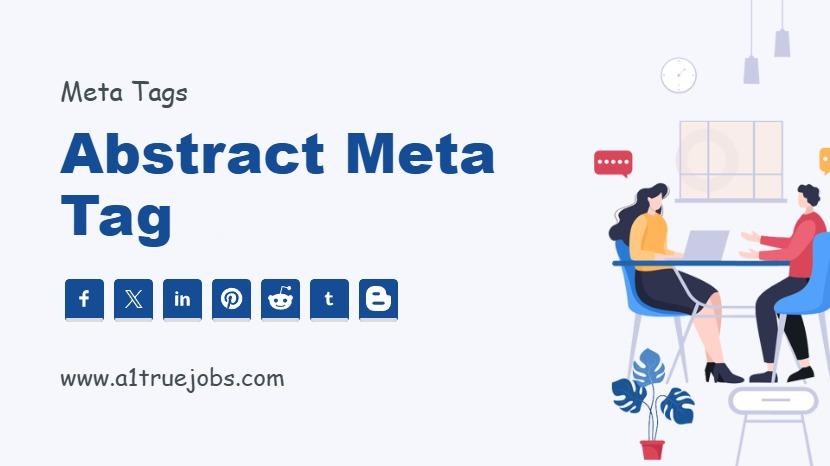 Abstract Meta Tag