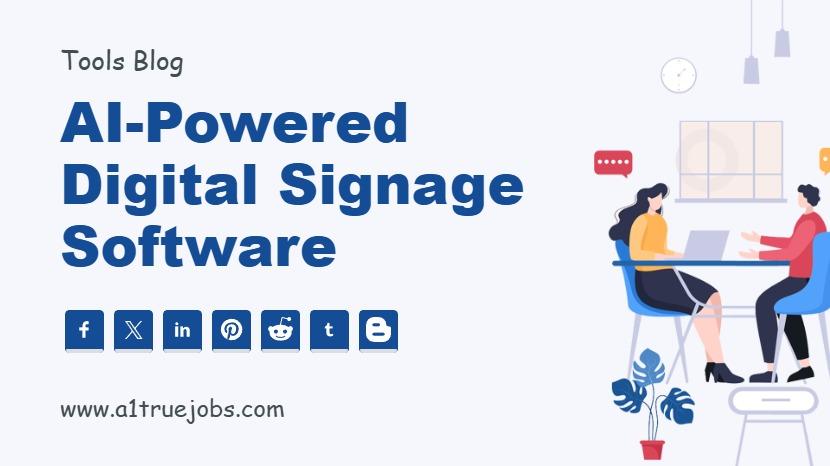AI-Powered Digital Signage Software