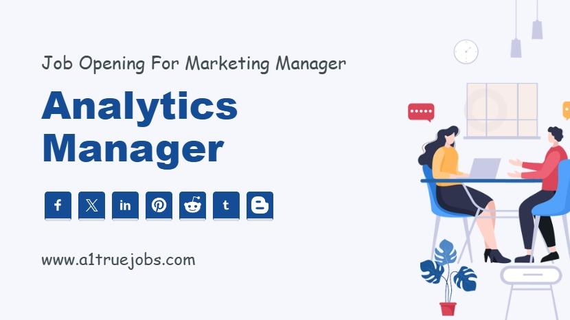 Analytics Manager