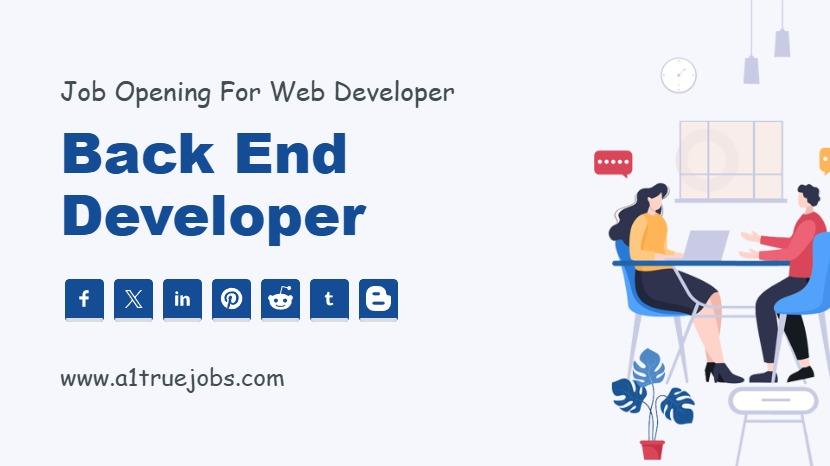 Back End Developer