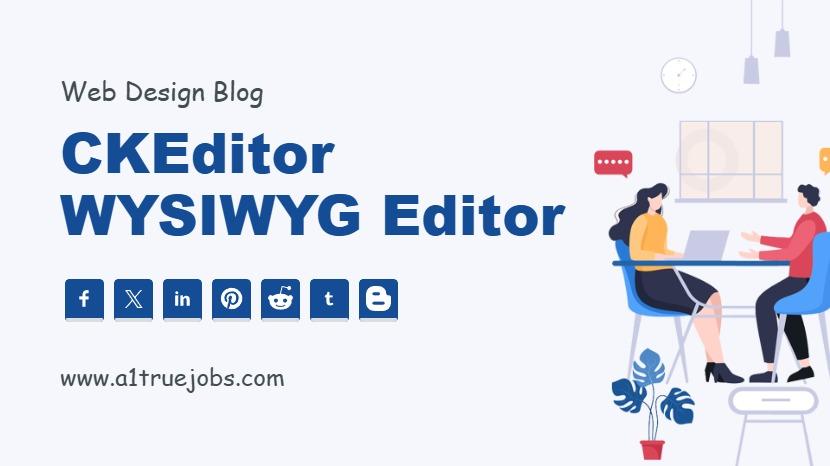 CKEditor WYSIWYG Editor