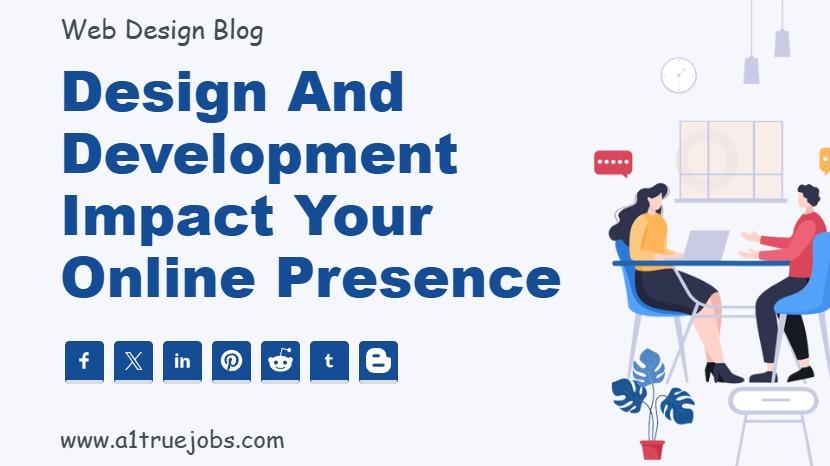 Design and Development Impact Your Online Presence