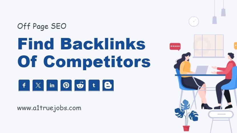 Find Backlinks of Competitors