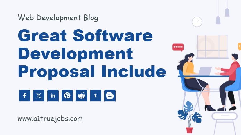 Great Software Development Proposal Include