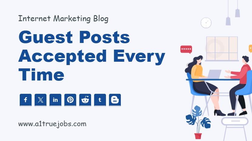 Guest Posts Accepted Every Time