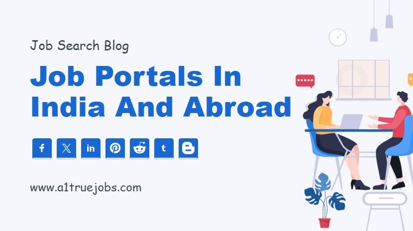 Job Portals in India and Abroad