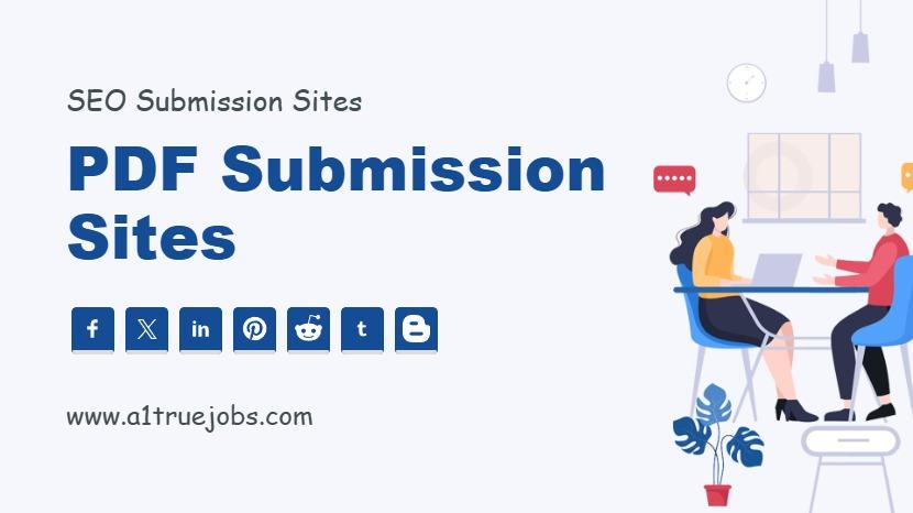 PDF Submission Sites