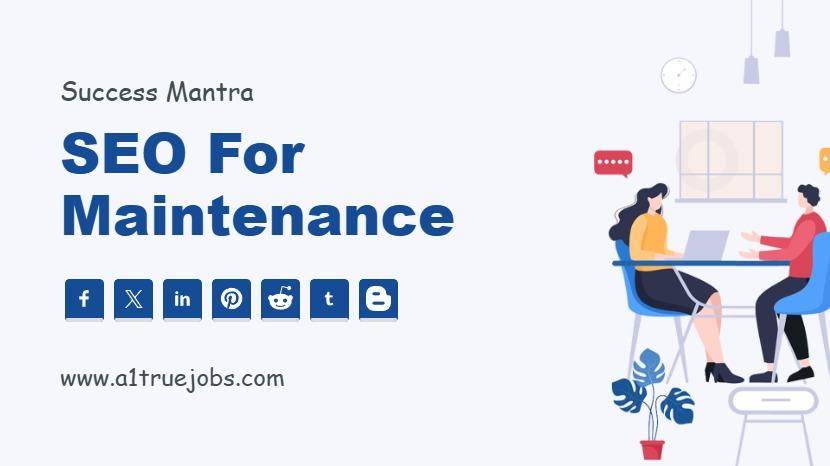 SEO for Maintenance