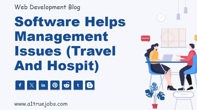 Software Helps Management Issues (Travel And Hospit)