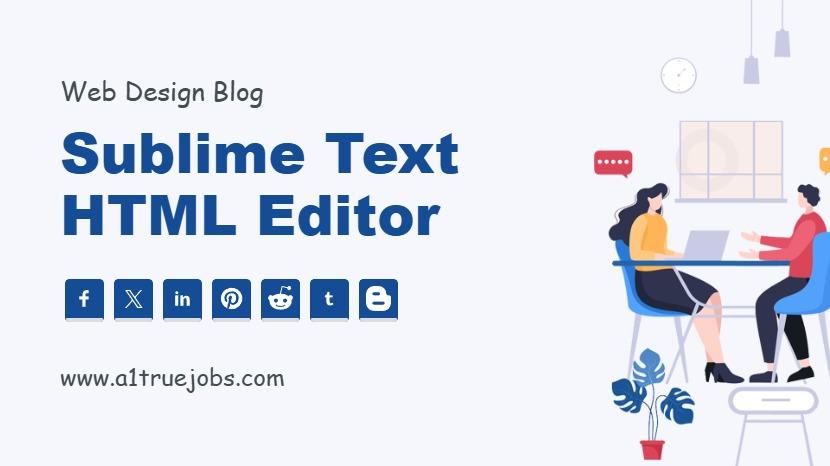 Sublime Text HTML Editor