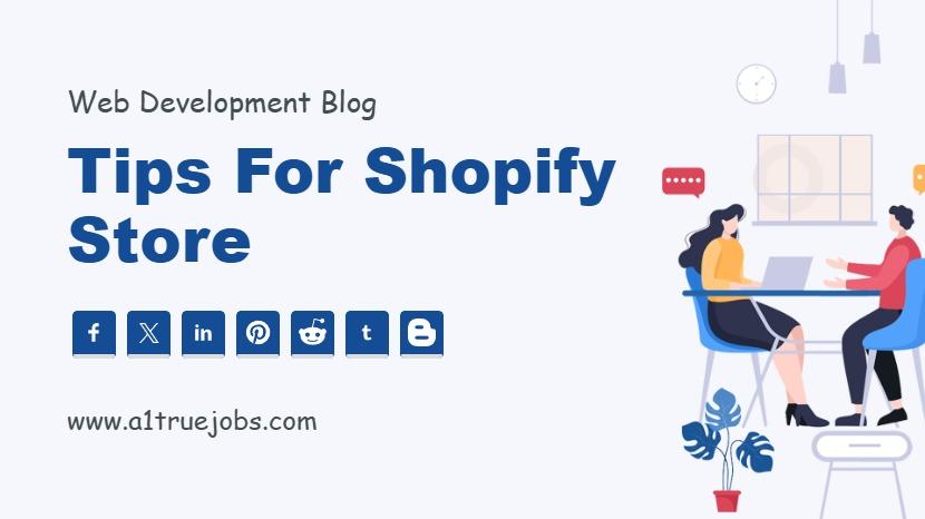 Tips for Shopify Store