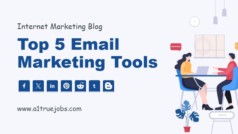 Top 5 Email Marketing Tools