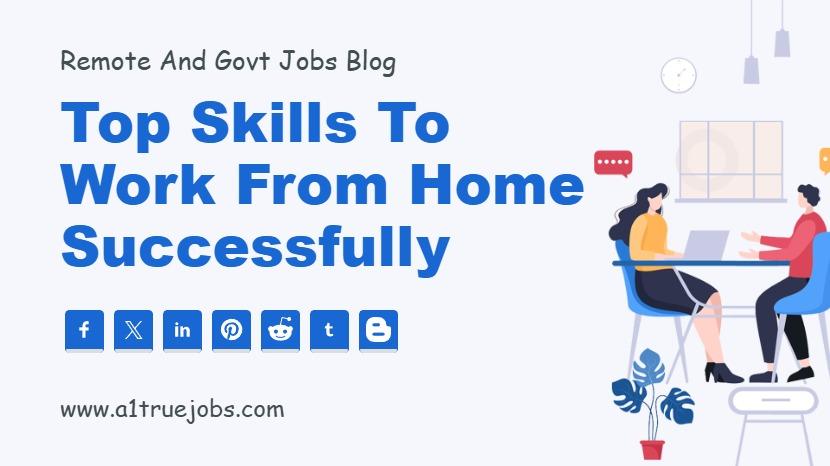 Top Skills to Work from Home Successfully
